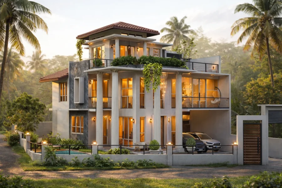 House Plan Sri Lanka – Residential Design by Nara